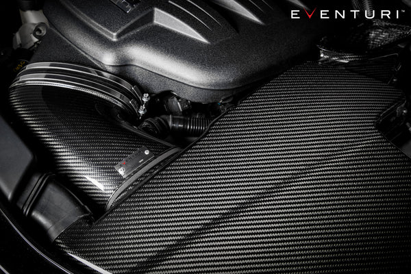 Eventuri Luftfilterabdeckung Glanz passend für: BMW E90 E92 E93 M3
