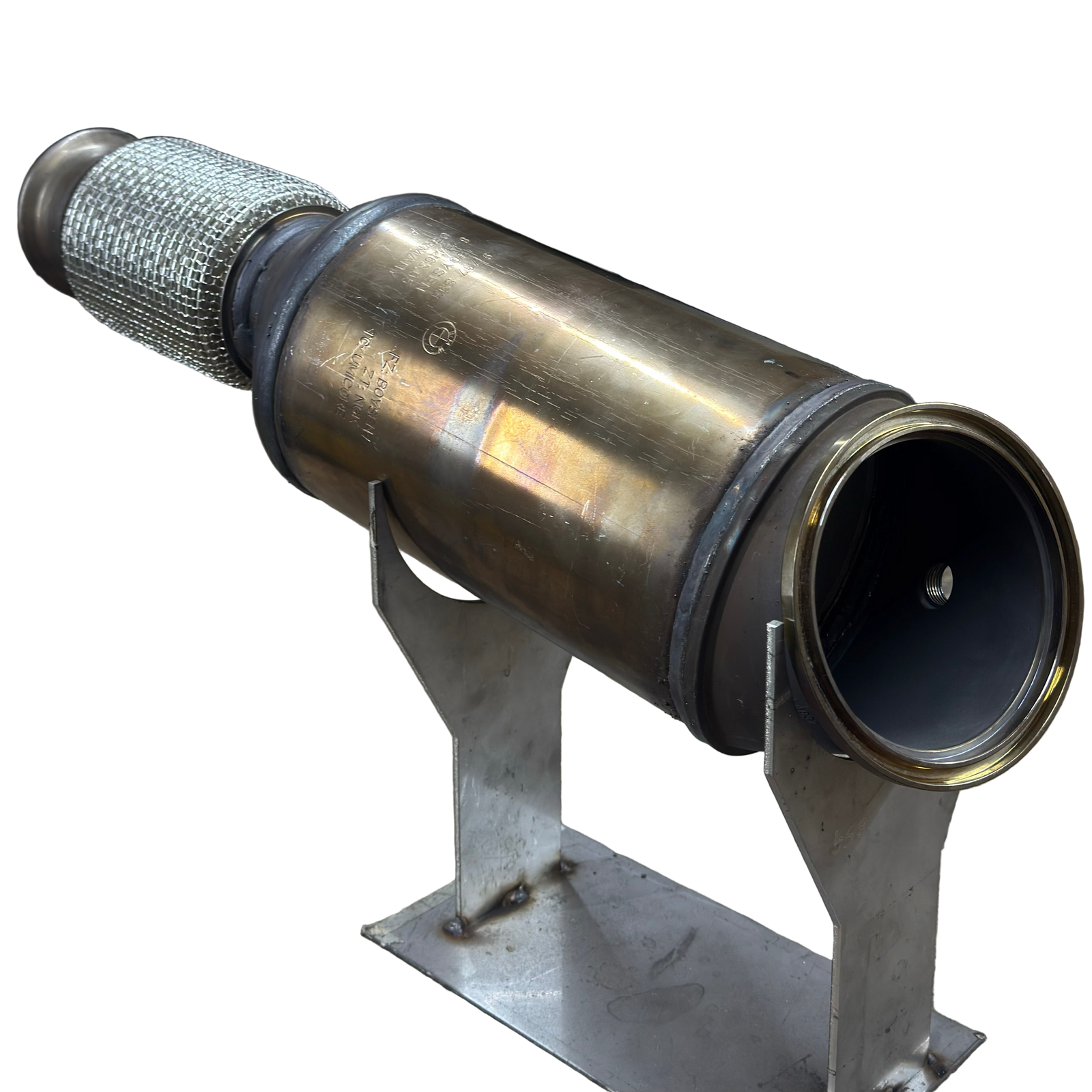 Umbau-Service: Modifikation deiner B58 OEM Downpipe mit 300 CPSI Katalysator passend für BMW M140i, M240i, M340i, 440i, 540i, 640i, 840i