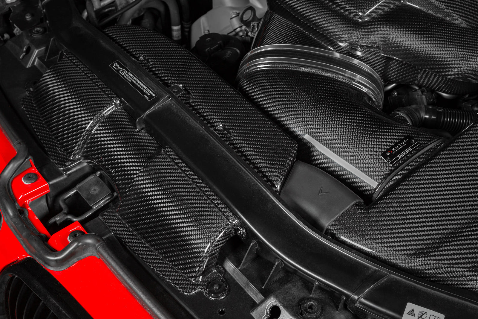 Eventuri Ducts Luftleitung Carbon Matt passend für: BMW E9X M3