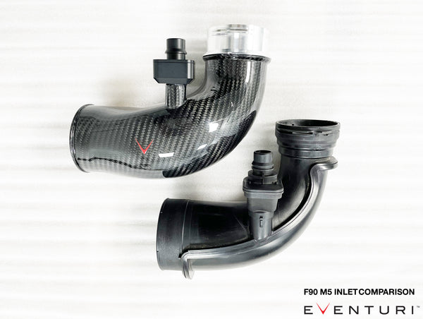 Eventuri Carbon Turbo Inlet passend für: BMW M5 / M8 ( F90 / F92 )