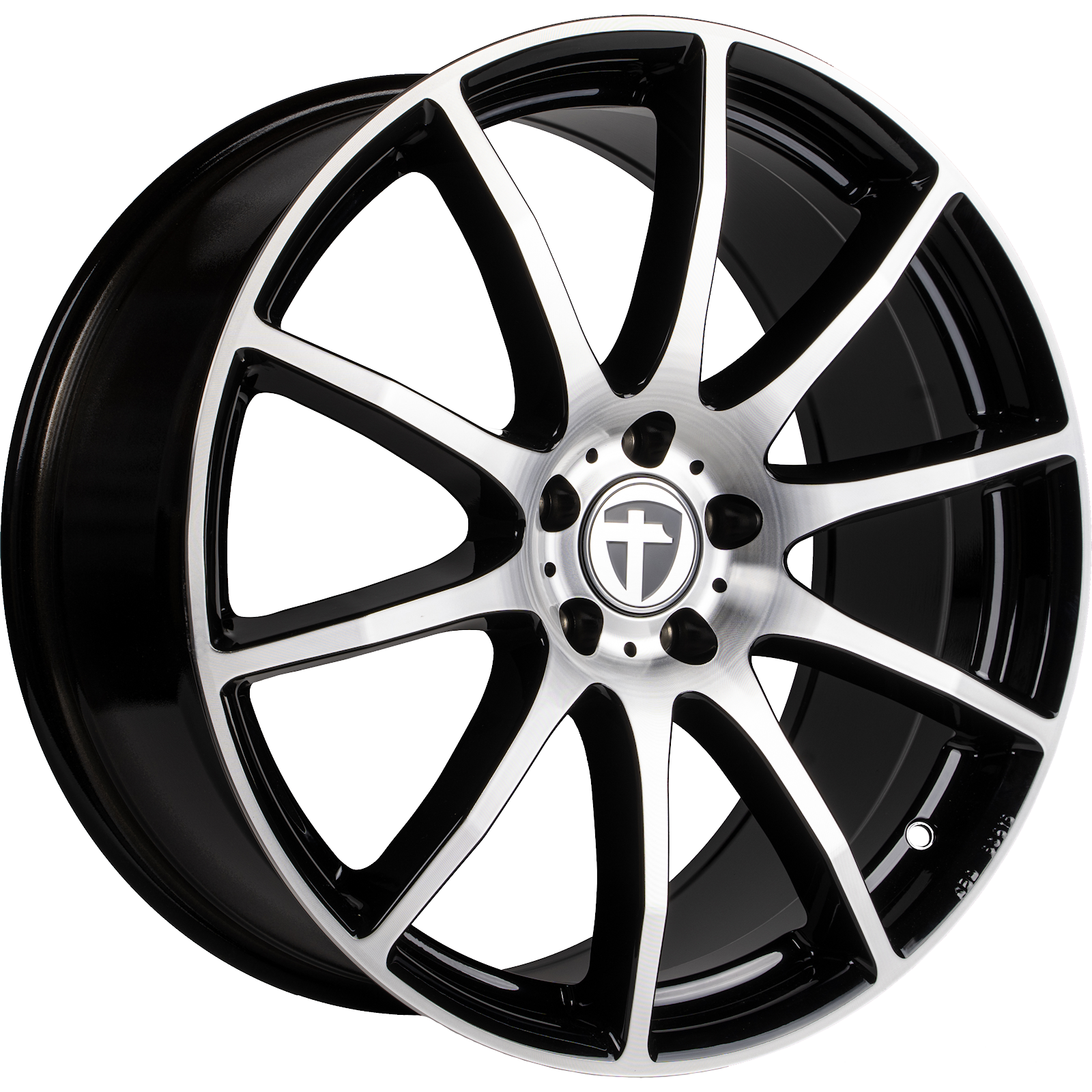 Tomason TN1 Flow black polished