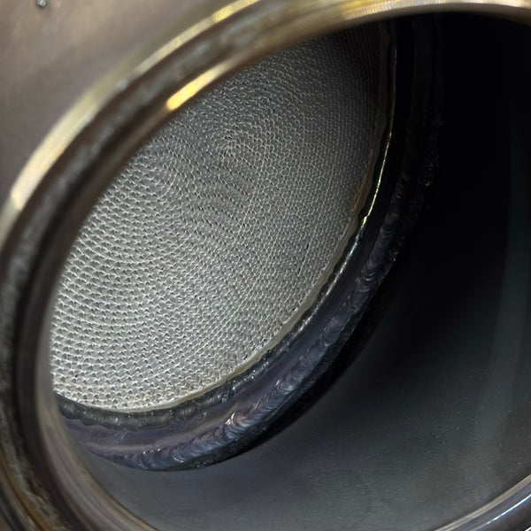 Umbau-Service: Modifikation deiner OEM Downpipe mit 300 CPSI Katalysator passend für BMW B58 TU mit Wulstverbindung