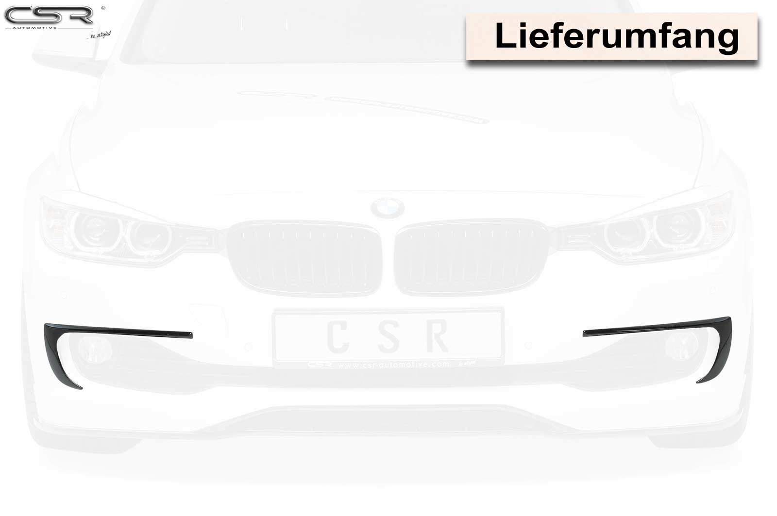 Air Intake Blenden | Airintakes für BMW 3er F30 F31 AI007