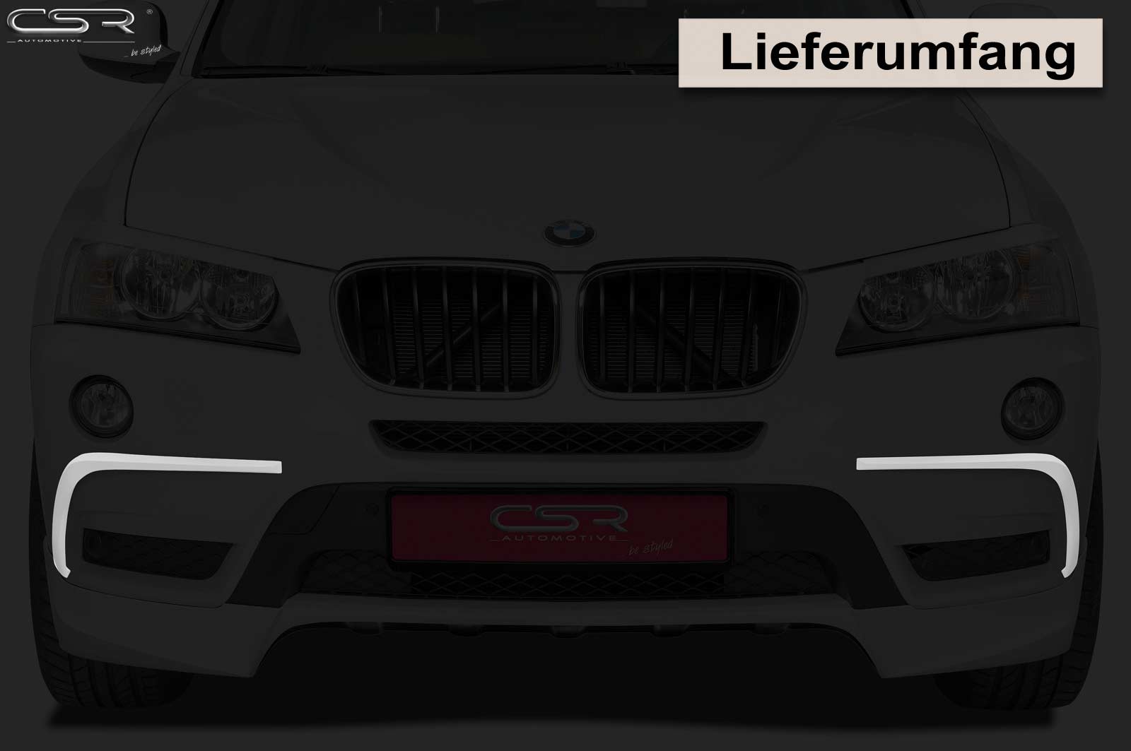 Air Intake Blenden | Airintakes für BMW X3 F25 AI014
