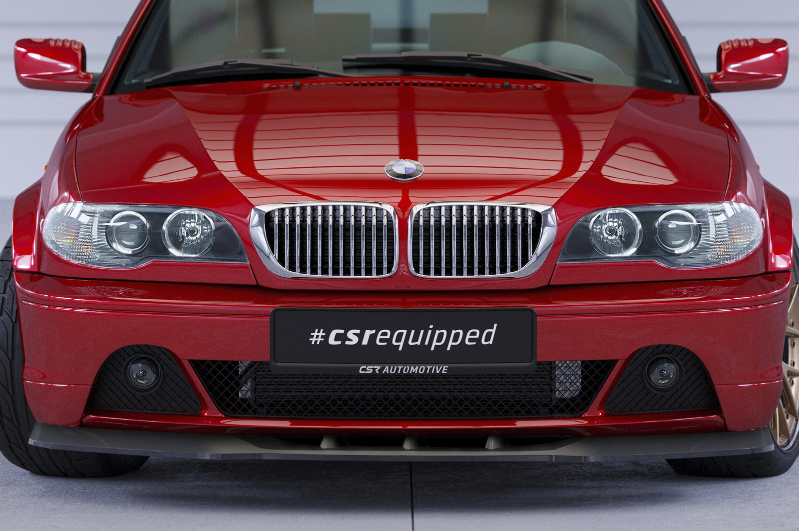 Frontspoiler | Cup-Spoilerlippe mit ABE für BMW 3er E46 Coupe / Cabrio CSL073