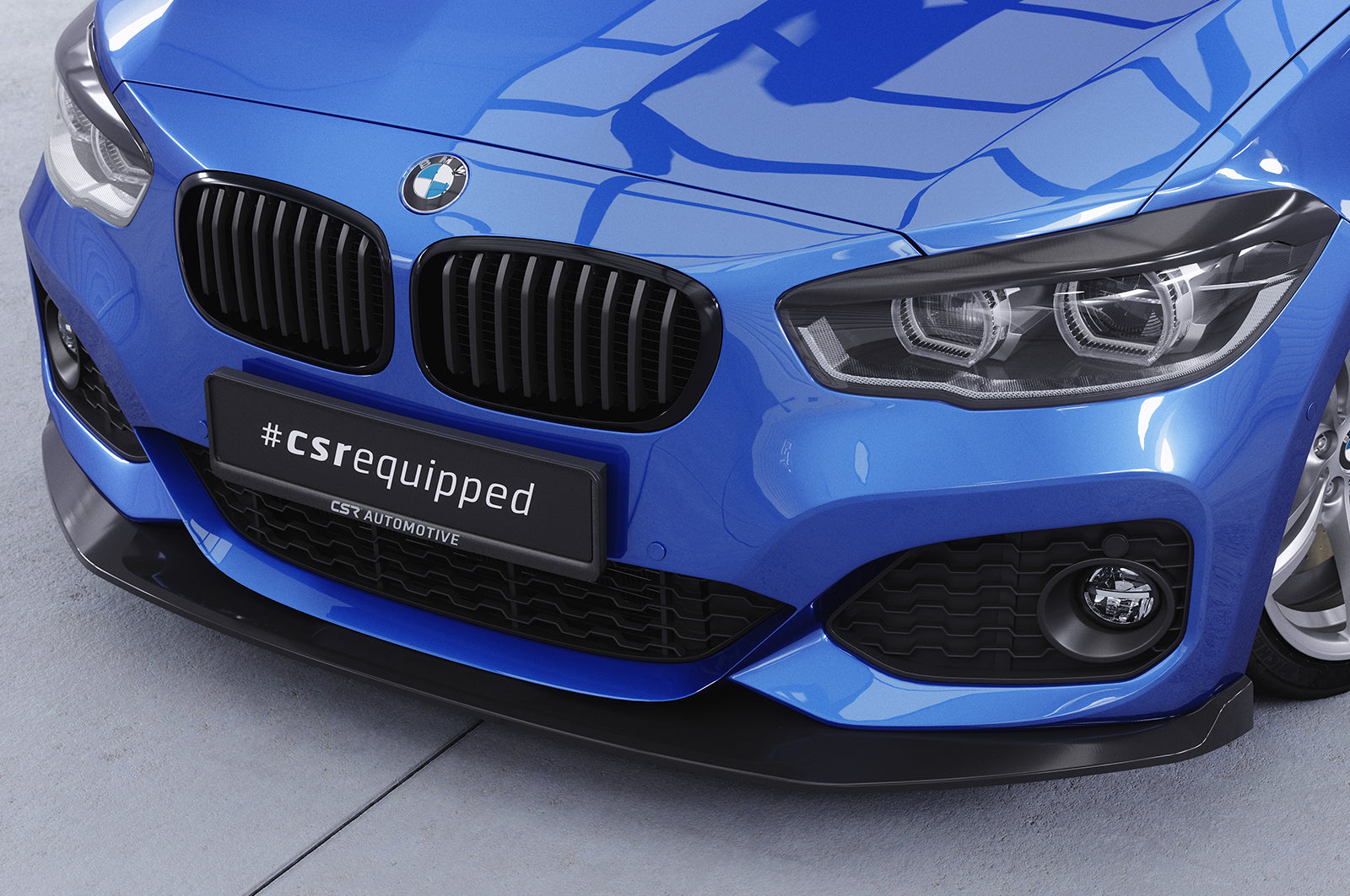 Frontspoiler | Cup-Spoilerlippe mit ABE für BMW 1er F20/F21 M-Paket CSL356