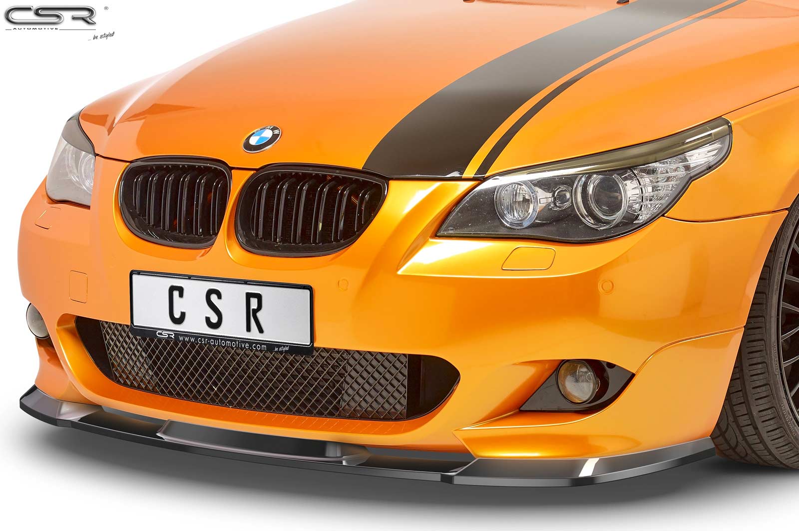 Frontspoiler | Cup-Spoilerlippe mit ABE für BMW 5er E60/E61 M-Paket CSR-CSL455