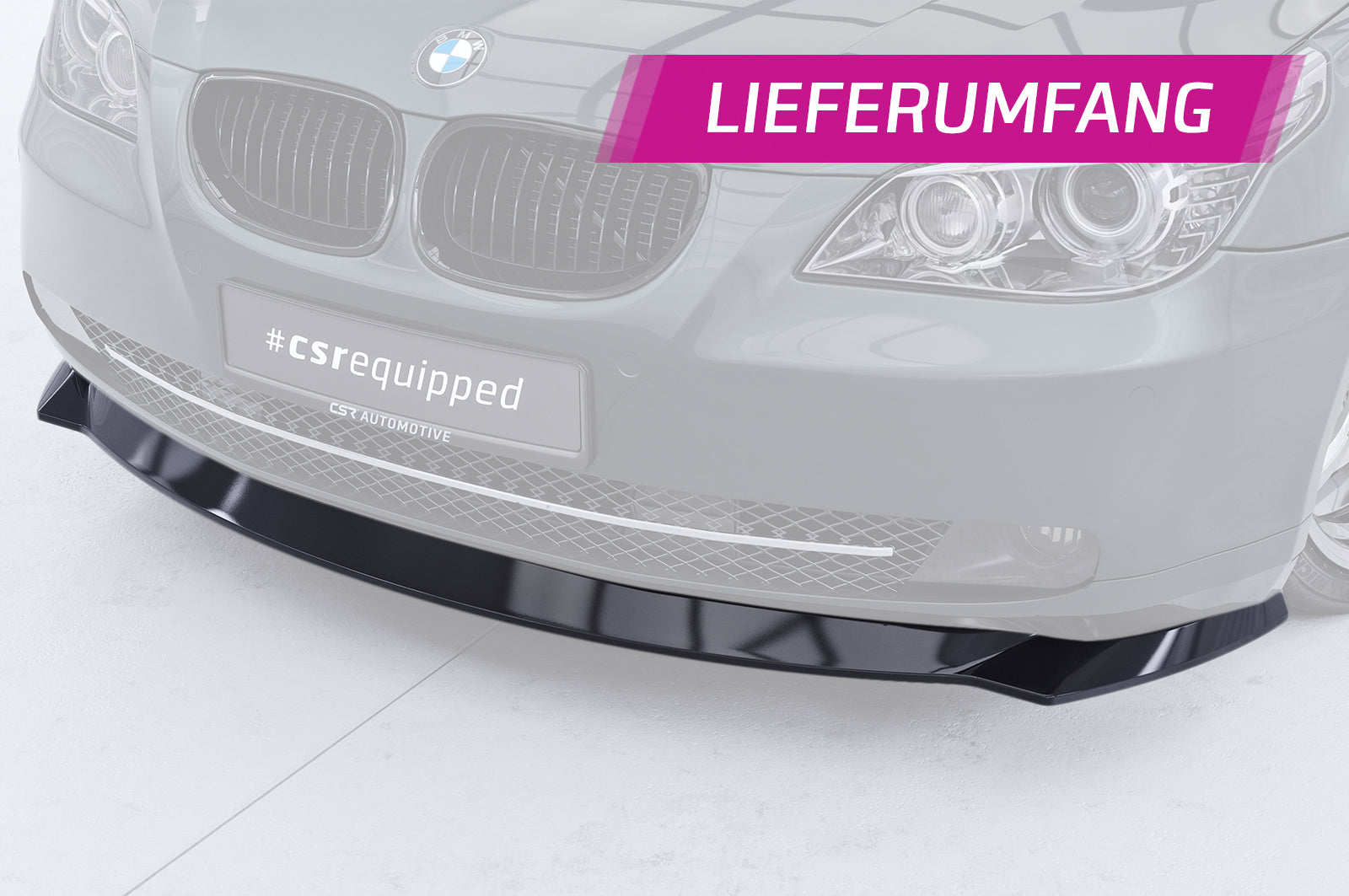 Frontspoiler | Cup-Spoilerlippe mit ABE für BMW 5er E60 / E61 Facelift CSL467