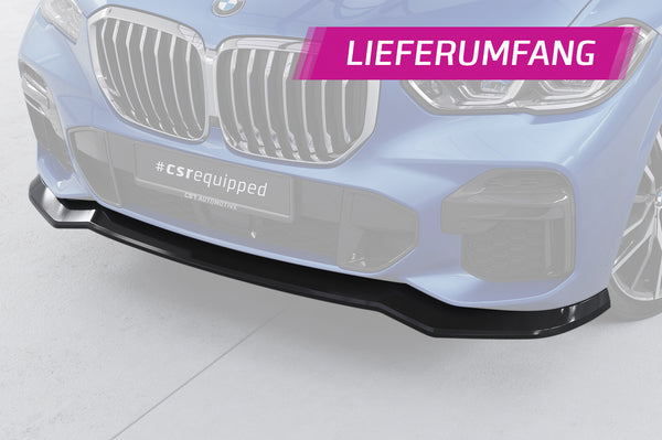 Frontspoiler | Cup-Spoilerlippe mit ABE für BMW X5 (G05) M-Paket CSL513