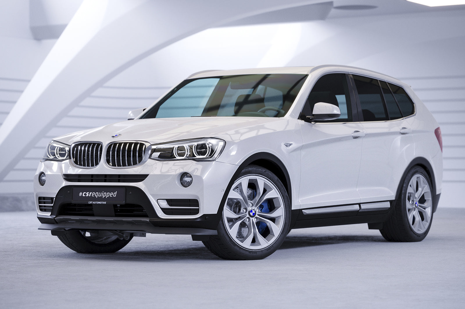 Frontspoiler | Cup-Spoilerlippe mit ABE für BMW X3 (F25) LCI CSL532