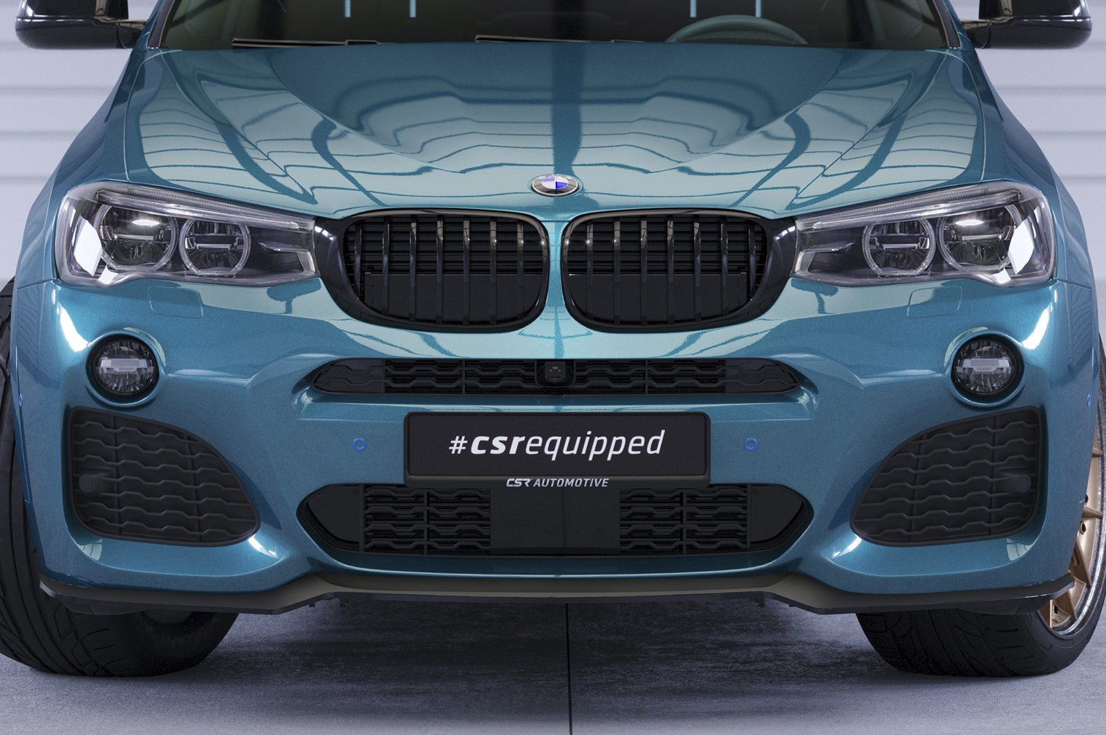 Frontspoiler | Cup-Spoilerlippe mit ABE für BMW X4 (F26) M-Paket CSL558