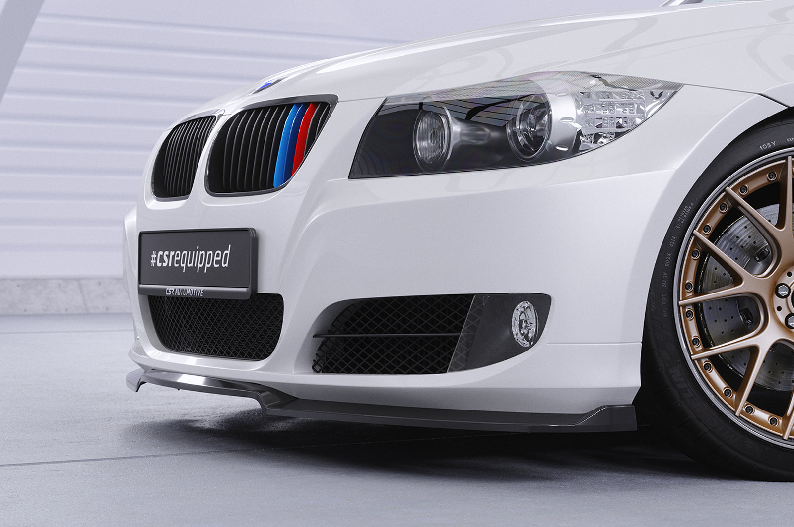 Frontspoiler | Cup-Spoilerlippe mit ABE für BMW 3er E90/ E91 LCI CSL602