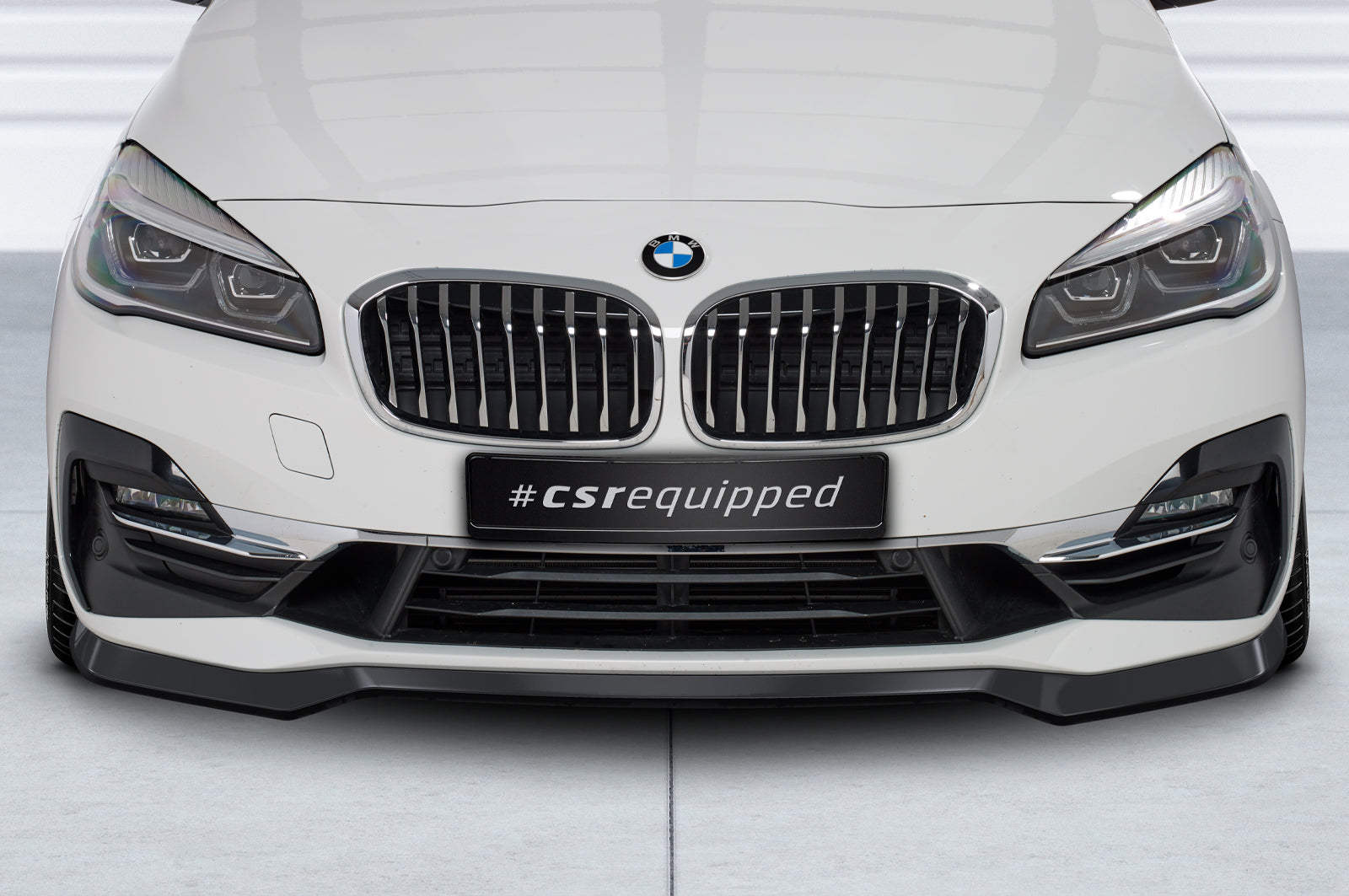 Frontspoiler | Cup-Spoilerlippe mit ABE für BMW 2er (F45) Active Tourer CSL623