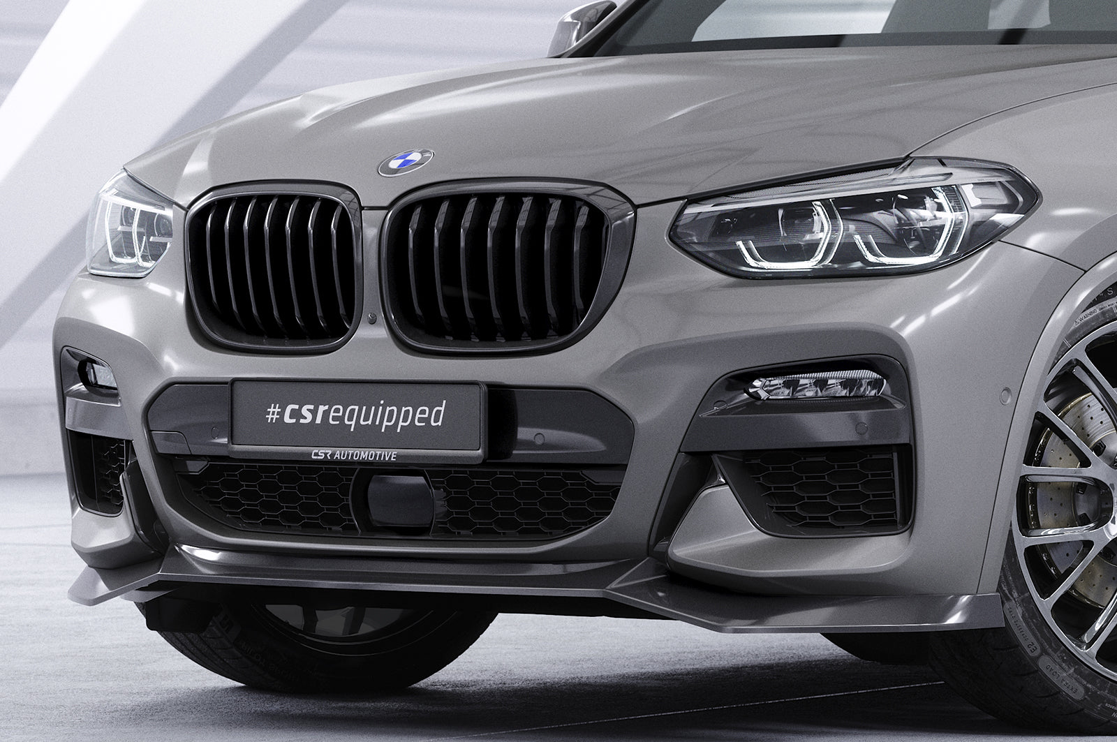 Frontspoiler | Cup-Spoilerlippe mit ABE für BMW X3 G01 / X4 G02 M-Paket CSL642