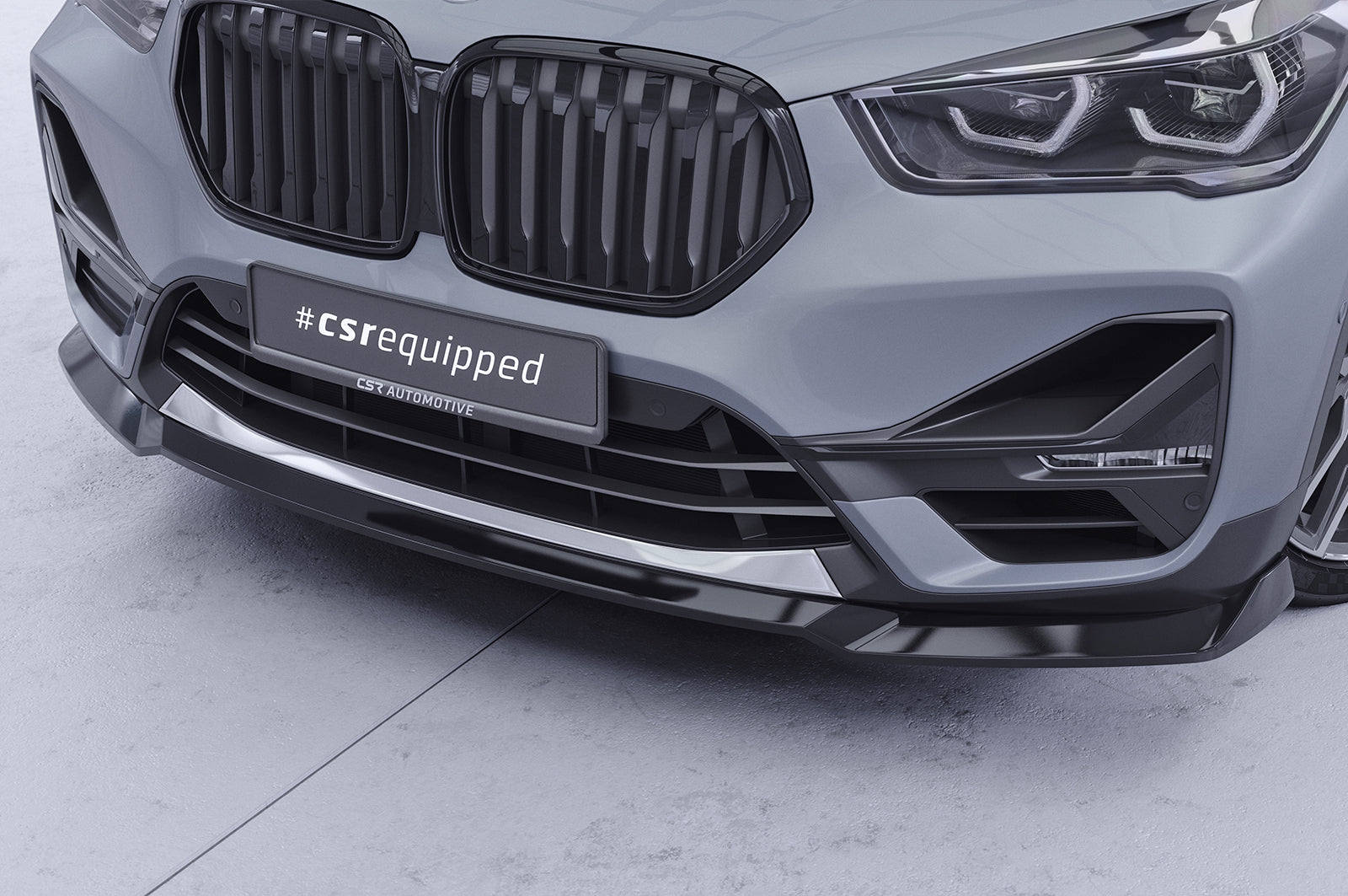 Frontspoiler | Cup-Spoilerlippe mit ABE für BMW X1 (F48) CSL662