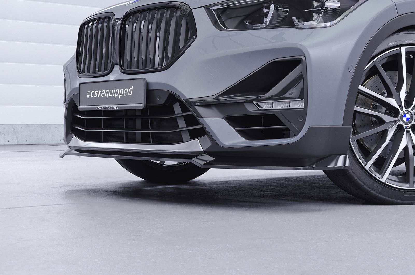 Frontspoiler | Cup-Spoilerlippe mit ABE für BMW X1 (F48) CSL662