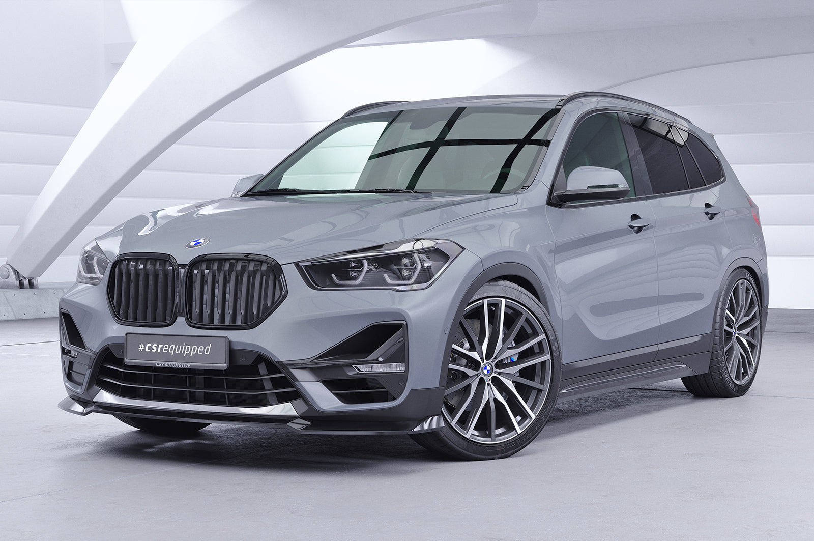 Frontspoiler | Cup-Spoilerlippe mit ABE für BMW X1 (F48) CSL662