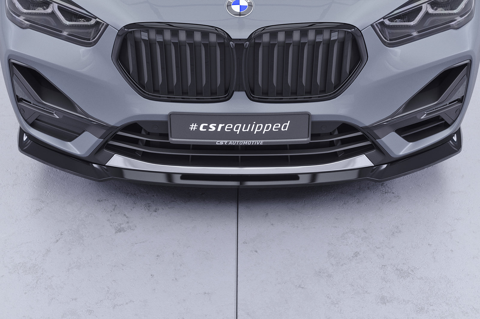 Frontspoiler | Cup-Spoilerlippe mit ABE für BMW X1 (F48) CSL662