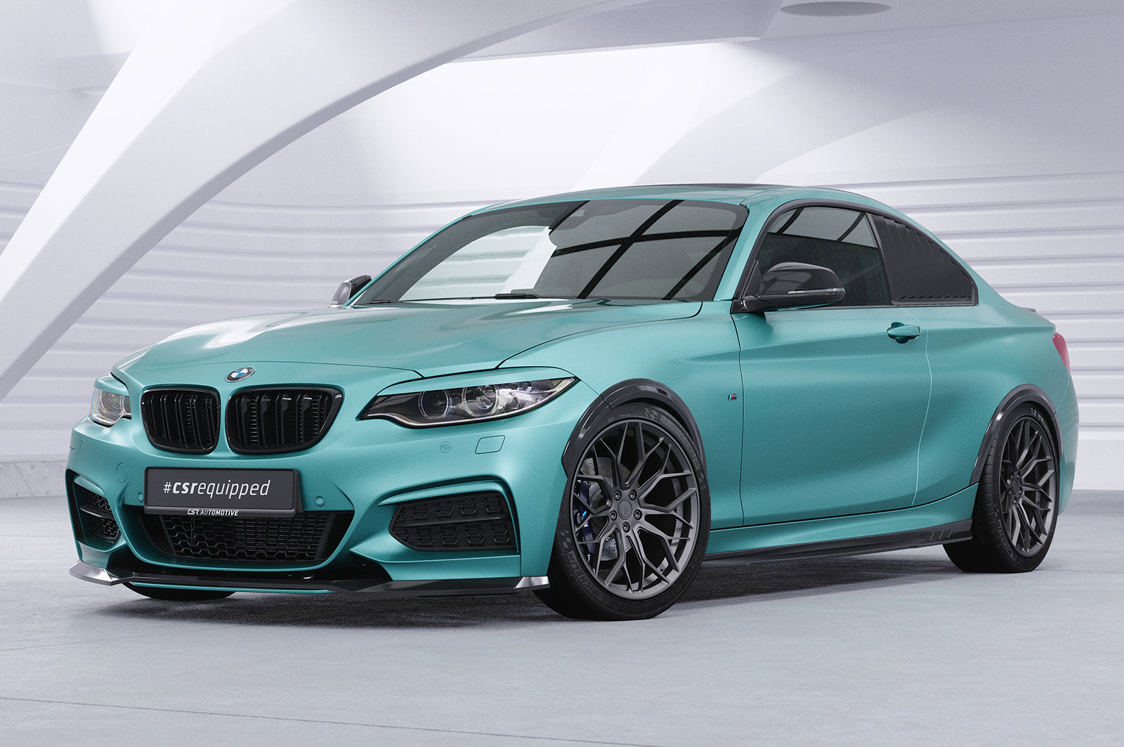 Frontspoiler | Cup-Spoilerlippe mit ABE für BMW 2er (F22/F23) M-Paket CSL710