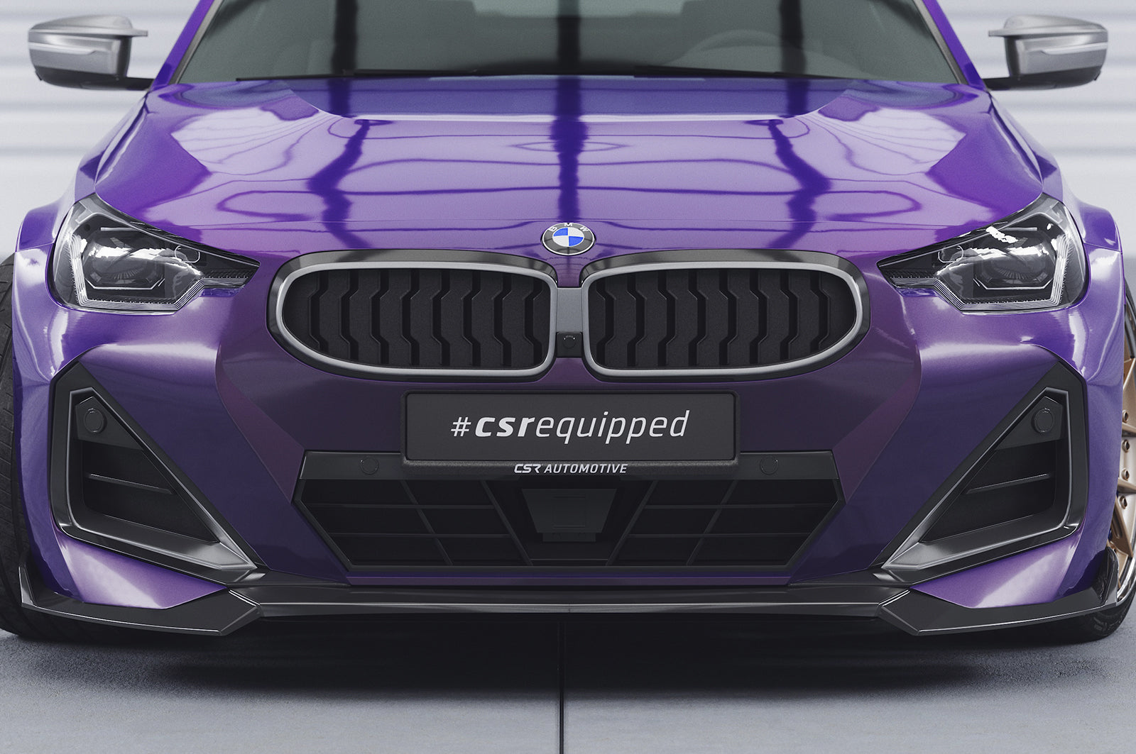 Frontspoiler | Cup-Spoilerlippe mit ABE für BMW 2er G42 M-Paket/M240i CSL716