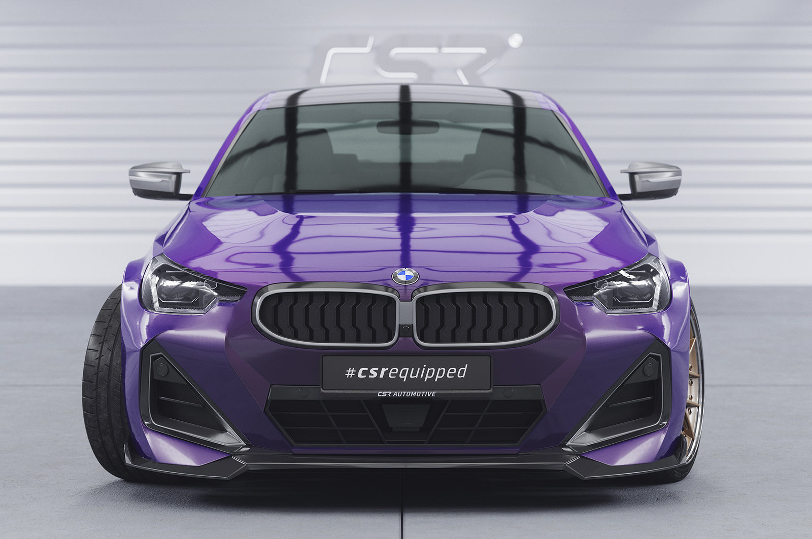 Frontspoiler | Cup-Spoilerlippe mit ABE für BMW 2er G42 M-Paket/M240i CSL716