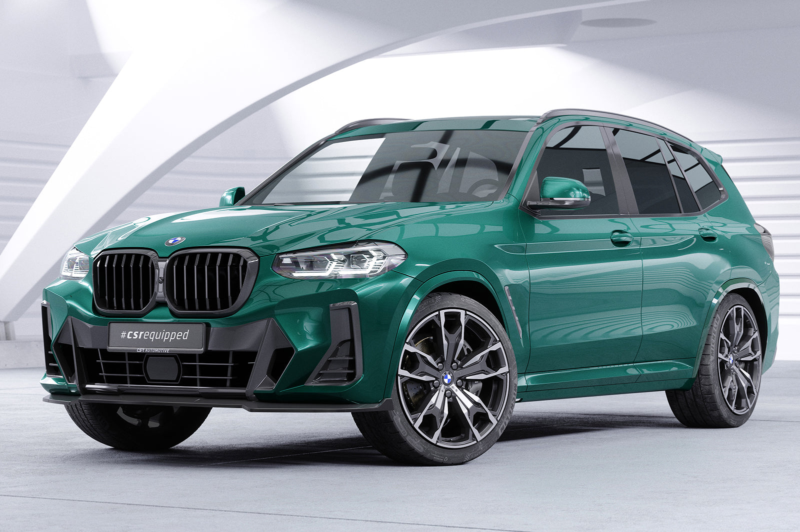 Frontspoiler | Cup-Spoilerlippe mit ABE für BMW X3 G01 / X4 G02 M-Paket CSL722
