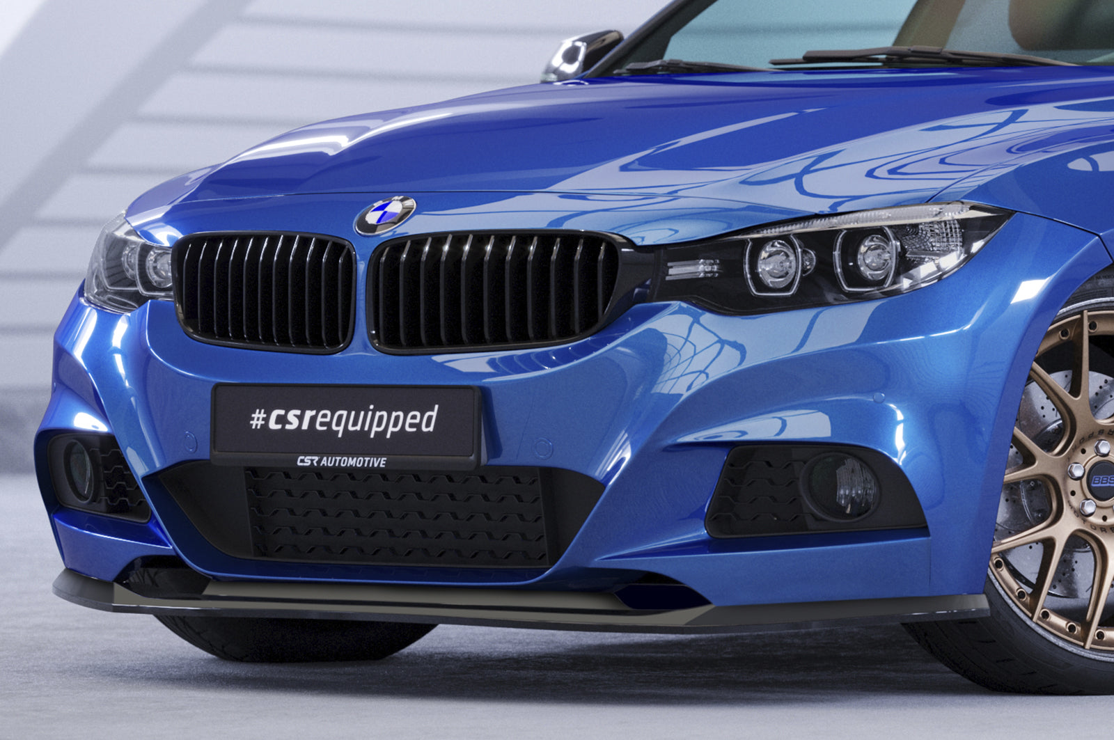 Frontspoiler | Cup-Spoilerlippe mit ABE für BMW 3er F34 Gran Turismo CSL741