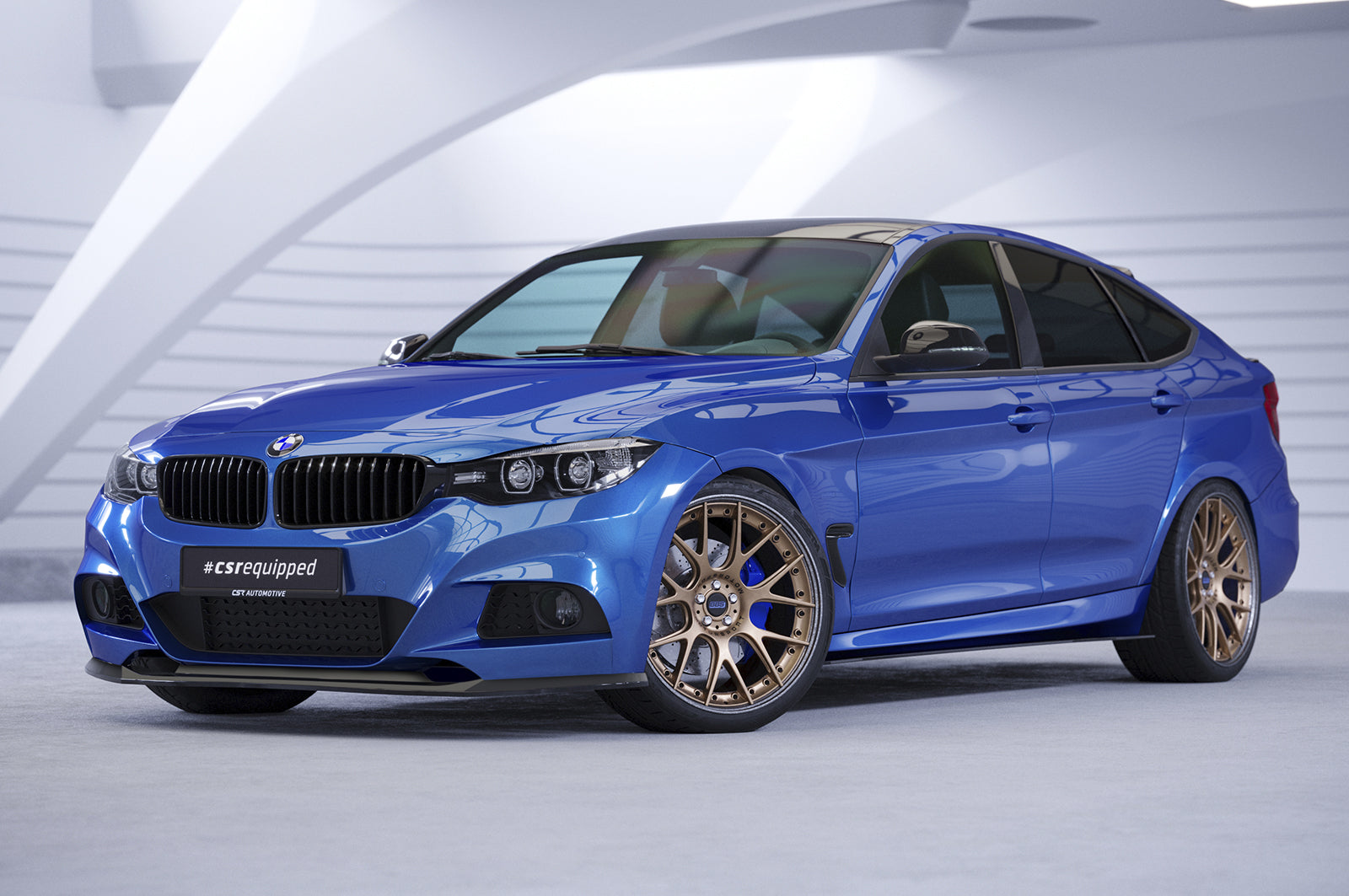 Frontspoiler | Cup-Spoilerlippe mit ABE für BMW 3er F34 Gran Turismo CSL741