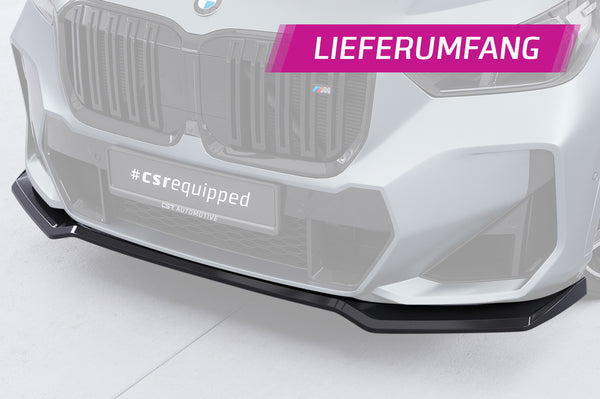 Frontspoiler | Cup-Spoilerlippe mit ABE für BMW X1 U11 M-Paket CSL777