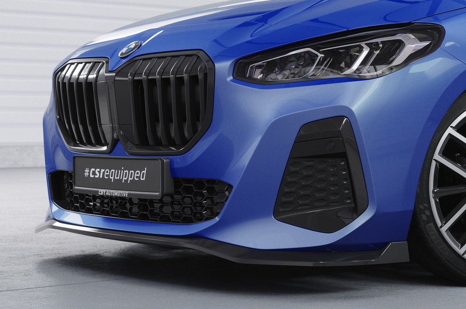 Frontspoiler | Cup-Spoilerlippe mit ABE für BMW 2er U06 Active Tourer CSL821