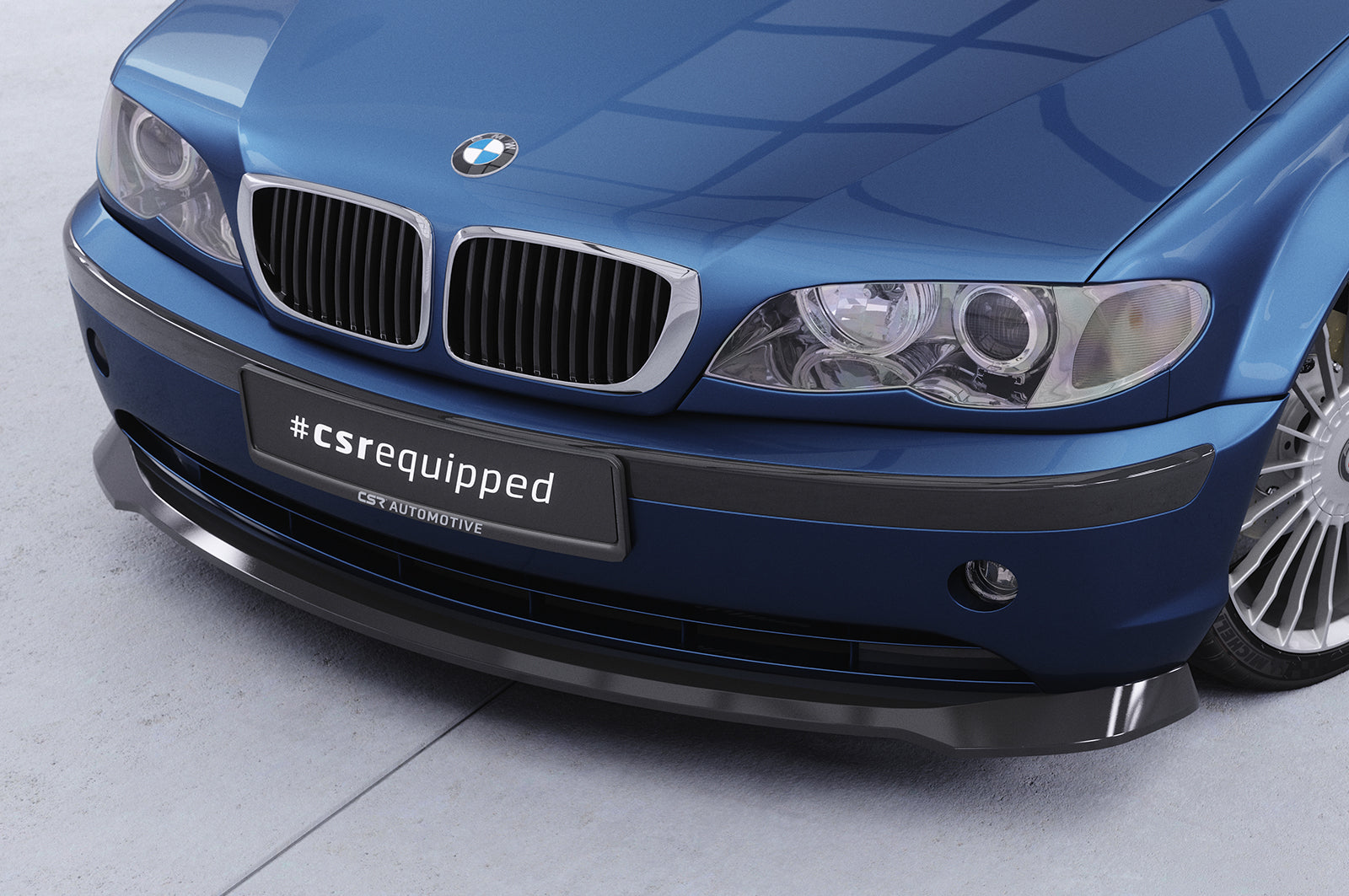 Frontspoiler | Cup-Spoilerlippe mit ABE für BMW 3er E46 Limo / Touring CSL878