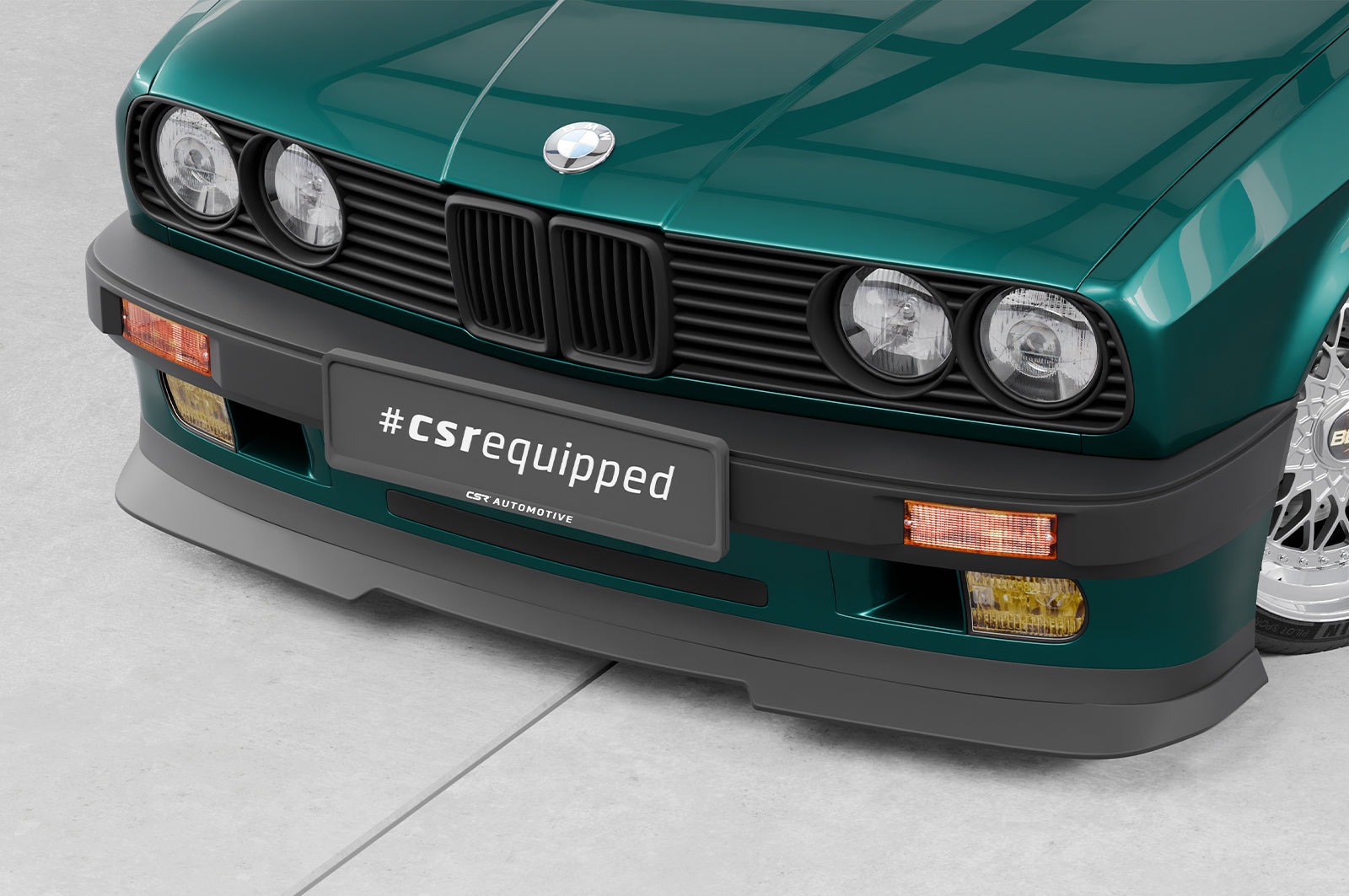 Frontspoiler | Cup-Spoilerlippe mit ABE für BMW 3er E30 Coupe CSL906