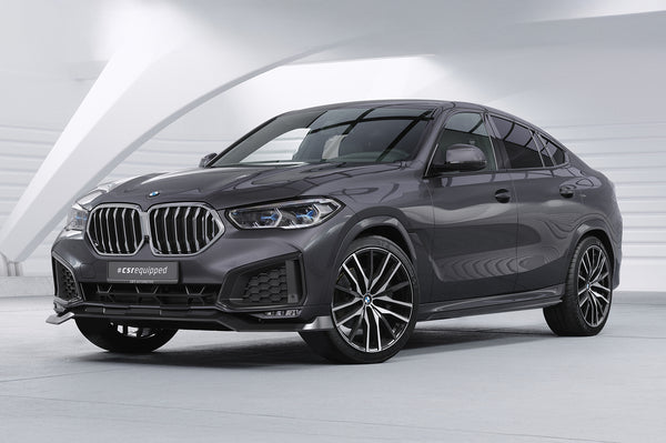 Frontspoiler | Cup-Spoilerlippe mit ABE für BMW X6 (G06) Basis CSL909