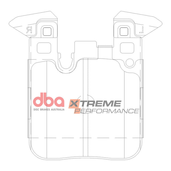 Stage 2 Bremsbelag Upgrade Set passend für die Hinterachse von BMW F2X, F3X mit 345mm Brembo Sattel