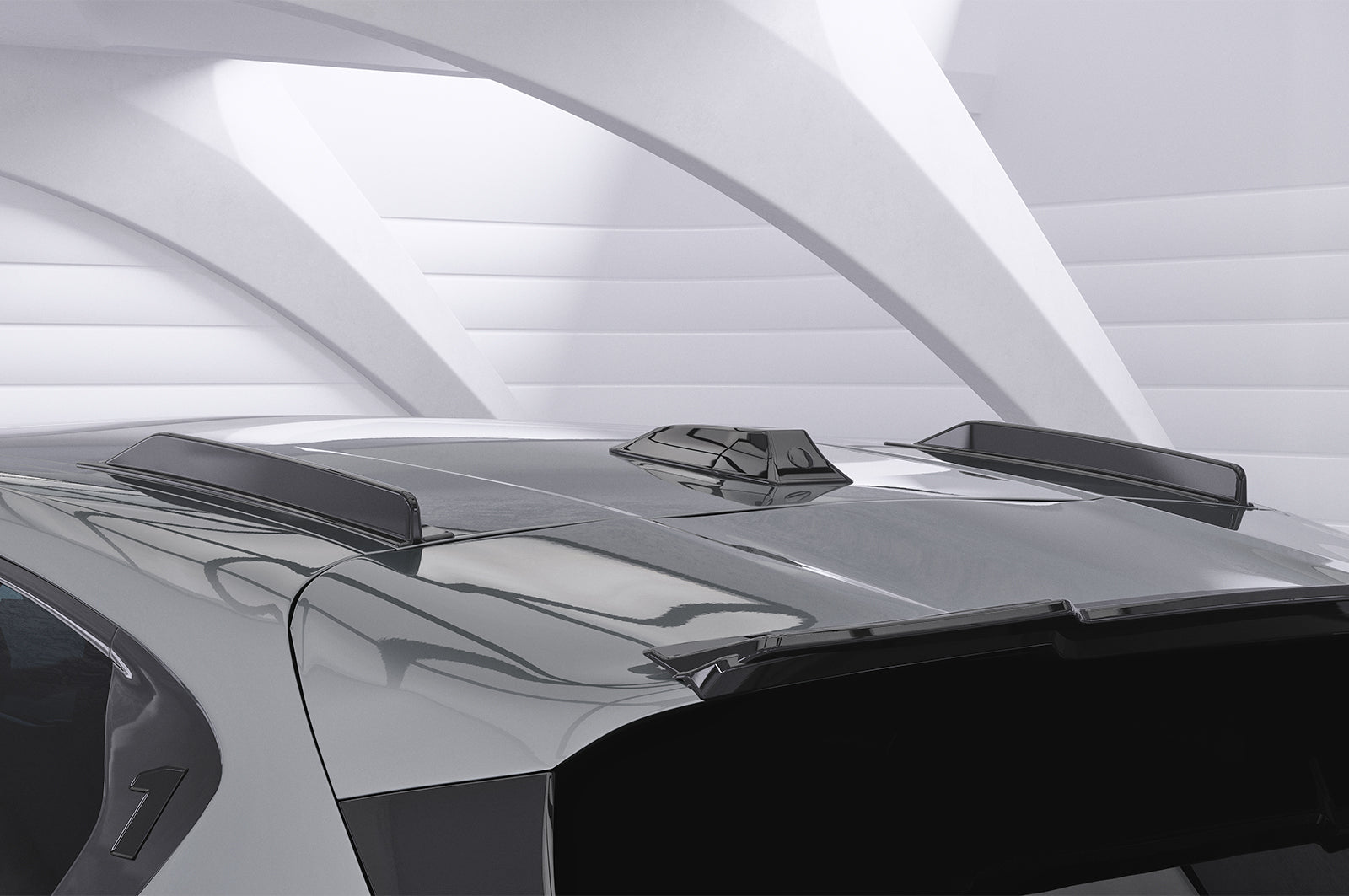 Dachfinnen mit ABE für BMW 1er F70 DF015