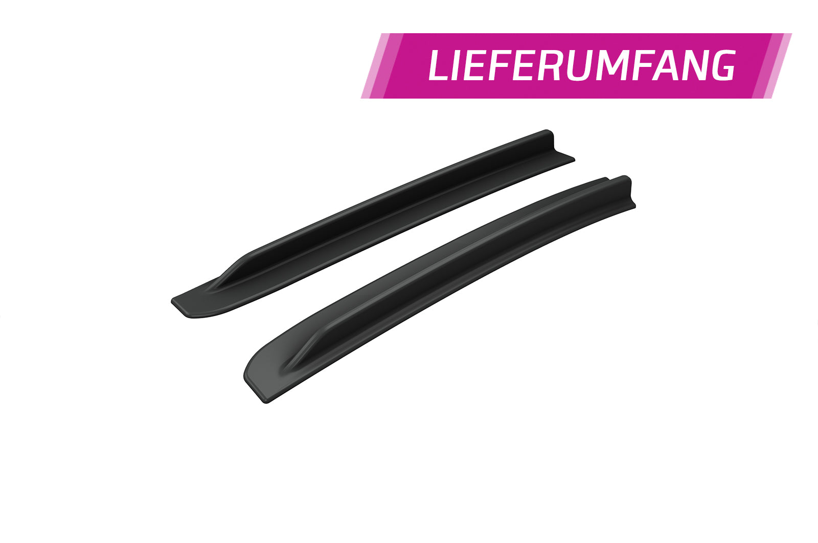 Dachfinnen mit ABE für BMW 3er E46 / M3 E46 Coupe DF035