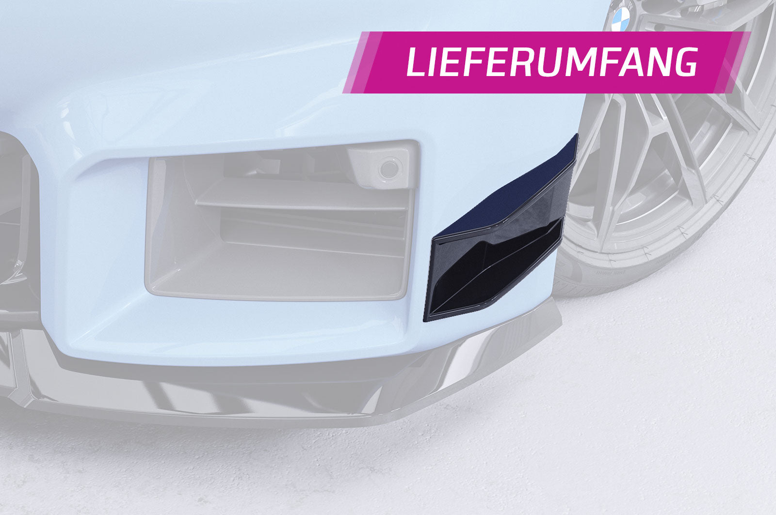 Performance Flaps mit ABE für BMW M2 G87 Coupe FP041