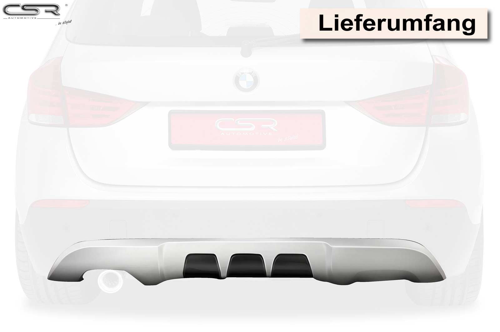 Diffusor | Heckansatz für BMW X1 E84 HA137