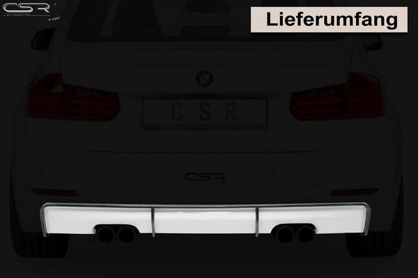 Diffusor | Heckansatz für BMW 3er F30, F31 Limo/Touring HA159