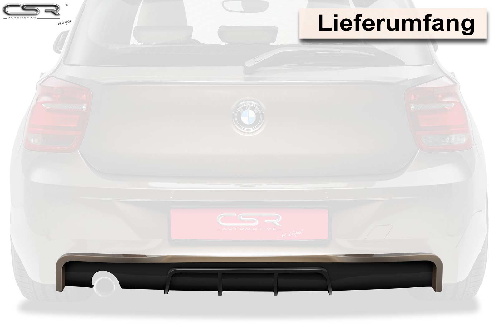 Diffusor | Heckansatz für BMW 1er F20/F21 HA191