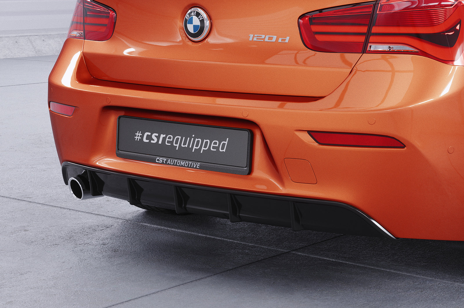 Diffusor | Heckansatz mit ABE für BMW 1er F20 / F21 LCI HA258