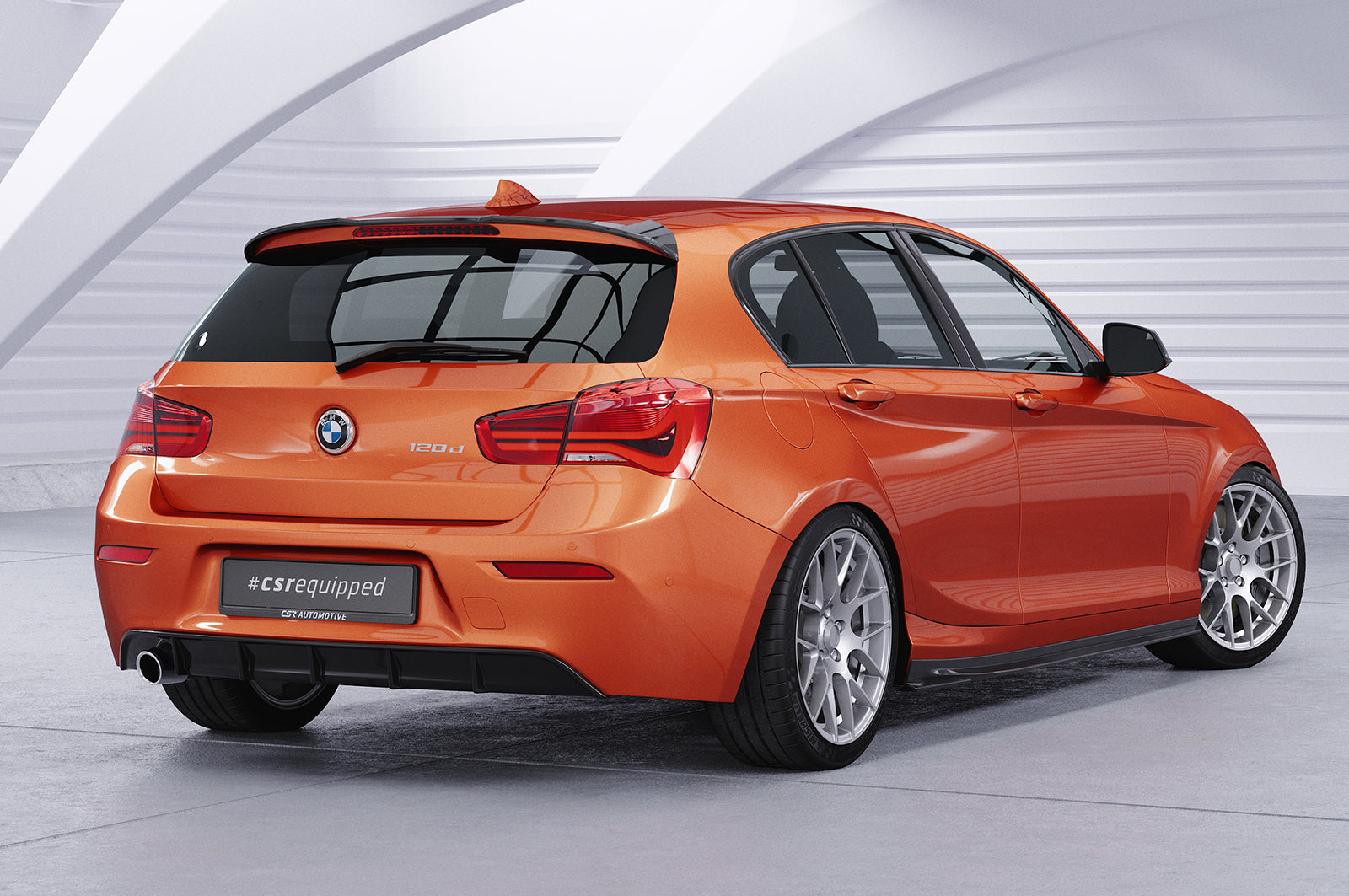 Diffusor | Heckansatz mit ABE für BMW 1er F20 / F21 LCI HA258