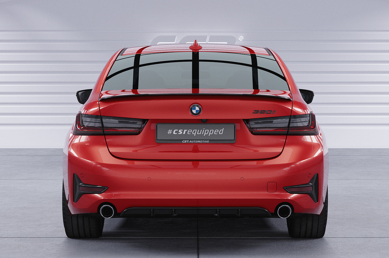 Diffusor | Heckansatz mit ABE für BMW 3er Limousine und Touring (G20/G21) HA278