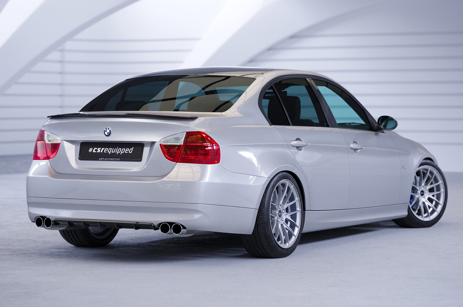 Diffusor | Heckansatz mit ABE für BMW 3er E90 / E91 HA284