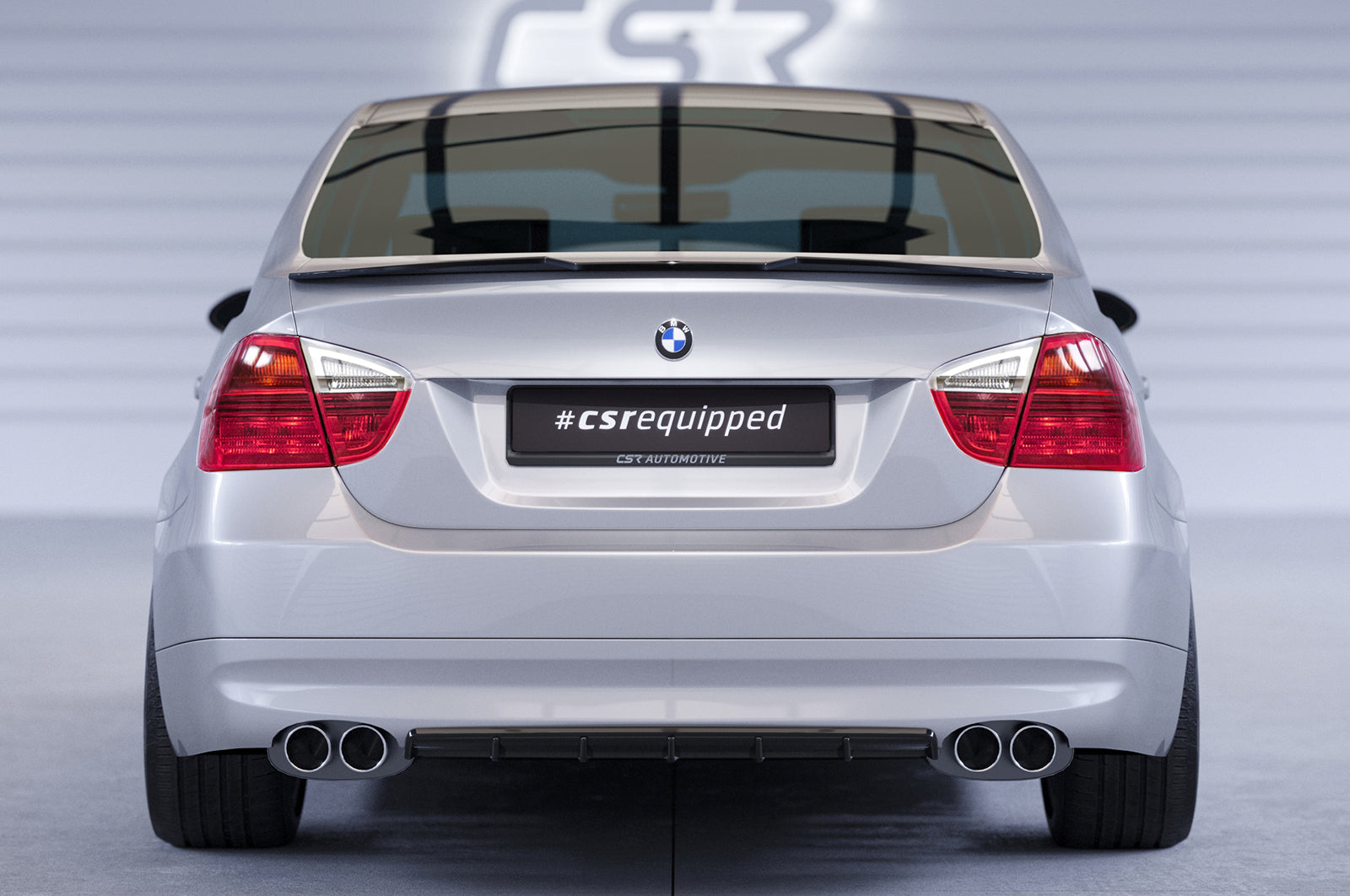 Diffusor | Heckansatz mit ABE für BMW 3er E90 / E91 HA284