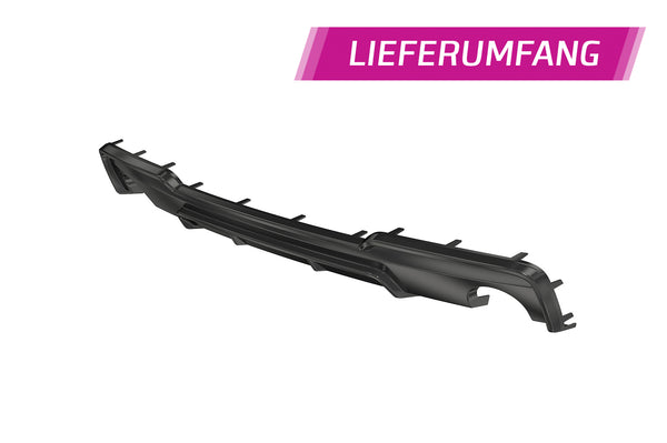 Diffusor | Heckansatz mit ABE für BMW 5er F10/F11 535i/535d M-Paket HA289