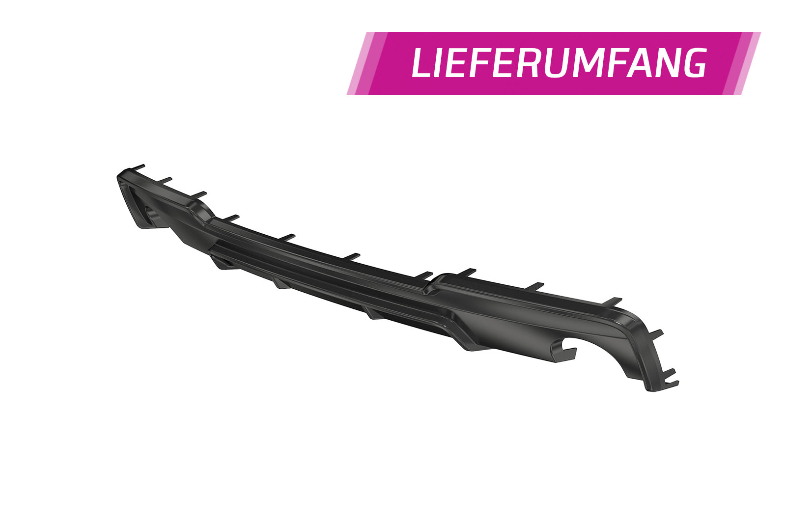Diffusor | Heckansatz mit ABE für BMW 5er F10/F11 535i/535d M-Paket HA289