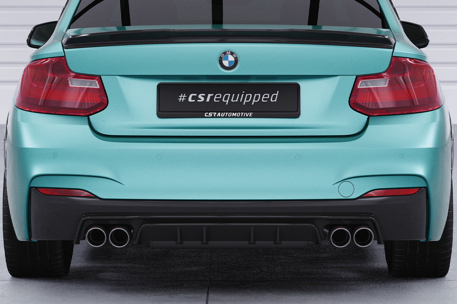 Diffusor | Heckansatz mit ABE für BMW 2er F22 / F23 M-Paket HA306