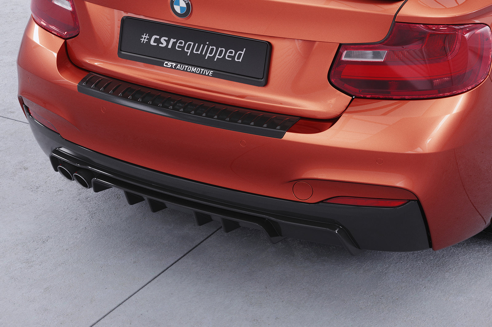 Diffusor | Heckansatz mit ABE für BMW 2er F22 / F23 M-Paket HA307