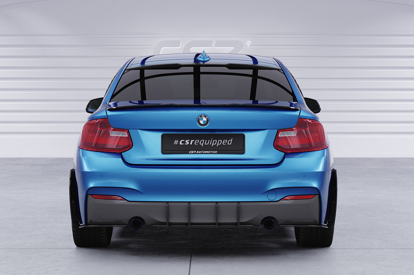 Racing Diffusor | Heckansatz für BMW 2er F22/F23 M-Paket HA320